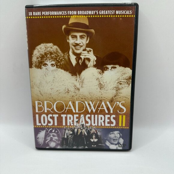 Broadways Lost Treasures II 2004 Lauren Bacall BeBe Neuwirth PBS DVD Musical - Picture 1 of 3